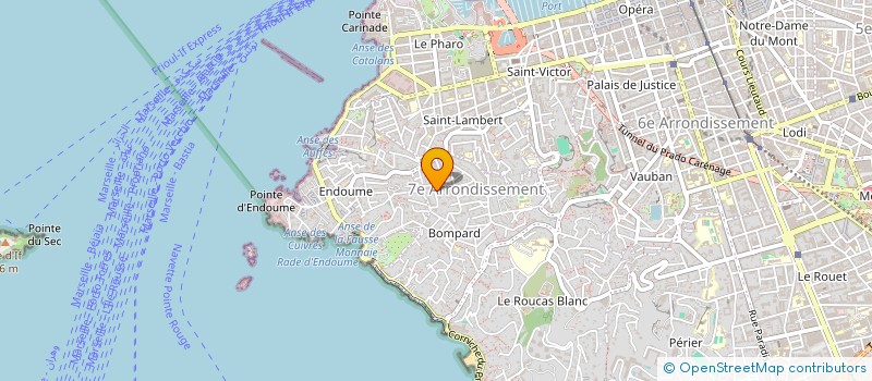 localisation de l'entreprise MONSIEUR PIERRRE MORALES  MARSEILLE
