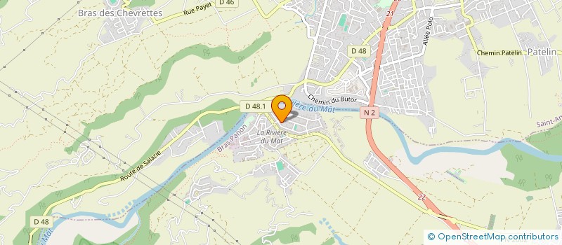 localisation de l'entreprise MONSIEUR PIERRRE SAIDOU  BRAS-PANON