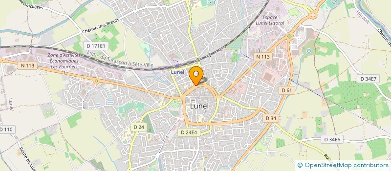 localisation de l'entreprise MONSIEUR PIERRY HERAUD à LUNEL
