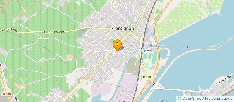 localisation de l'entreprise MONSIEUR PIERRYCK CABRERA à FRONTIGNAN