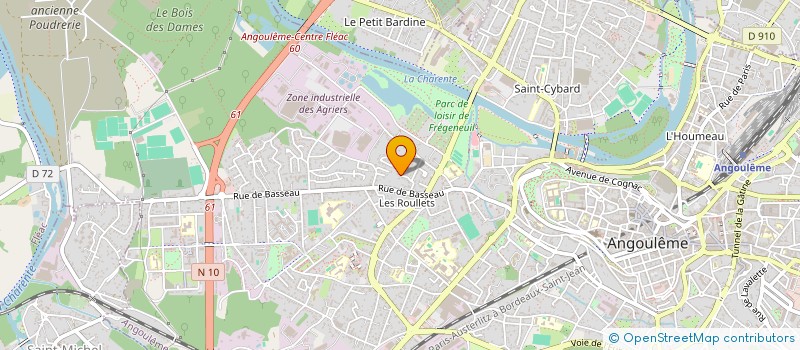 localisation de l'entreprise MONSIEUR PIETER DE BRUIN à ANGOULEME
