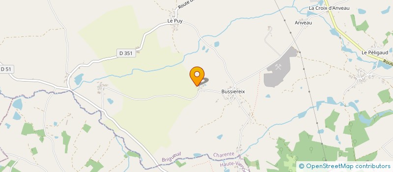 localisation de l'entreprise MONSIEUR PIETER FIEMAN  BRIGUEUIL