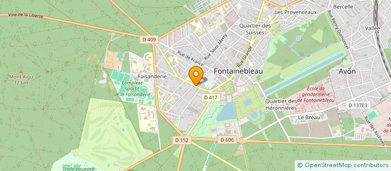 localisation de l'entreprise MONSIEUR PIETER HOULLEBERGHS à FONTAINEBLEAU