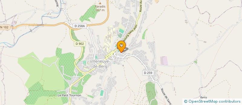 localisation de l'entreprise MONSIEUR PIETER NAT à VILLENEUVE-DE-BERG