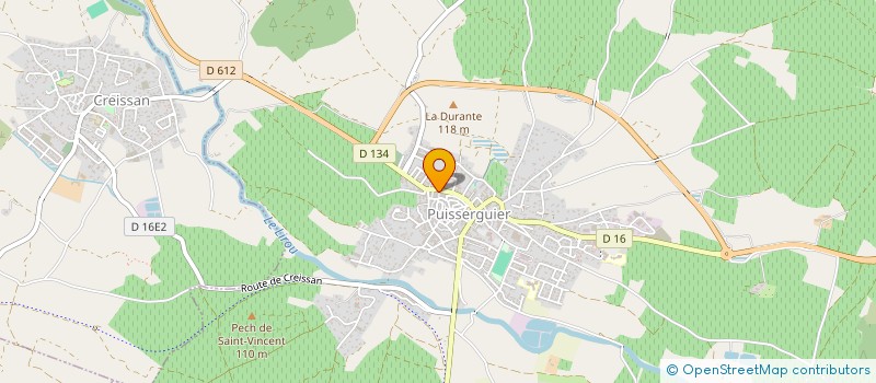 localisation de l'entreprise MONSIEUR PIETER STARMANS  PUISSERGUIER