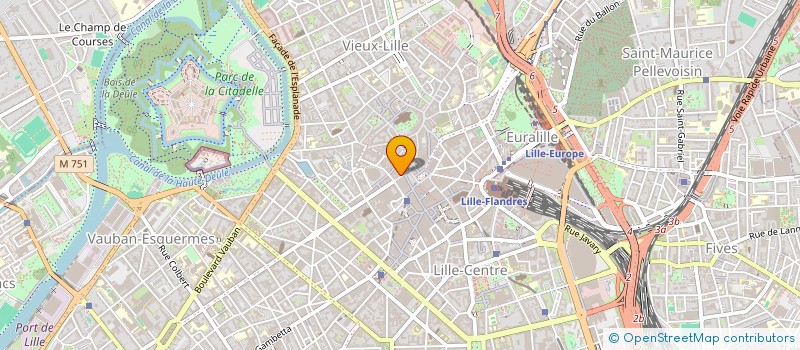 localisation de l'entreprise MONSIEUR PIETER STRAUVEN  LILLE