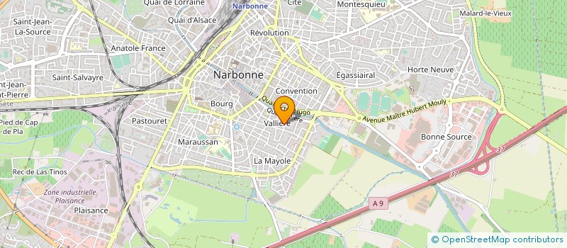 localisation de l'entreprise MONSIEUR PIETER TACK  NARBONNE