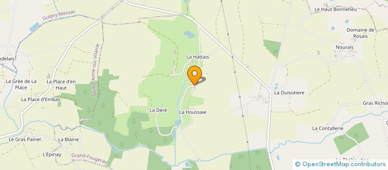 localisation de l'entreprise MONSIEUR PIETER VAN VALEN  GRAND-FOUGERAY