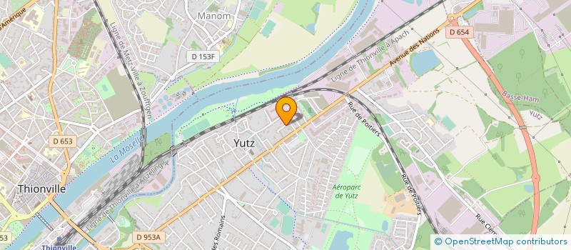 localisation de l'entreprise MONSIEUR PIETRO ALVINO  YUTZ