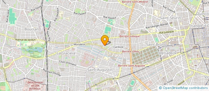 localisation de l'entreprise MONSIEUR PIETRO BIGI  BORDEAUX