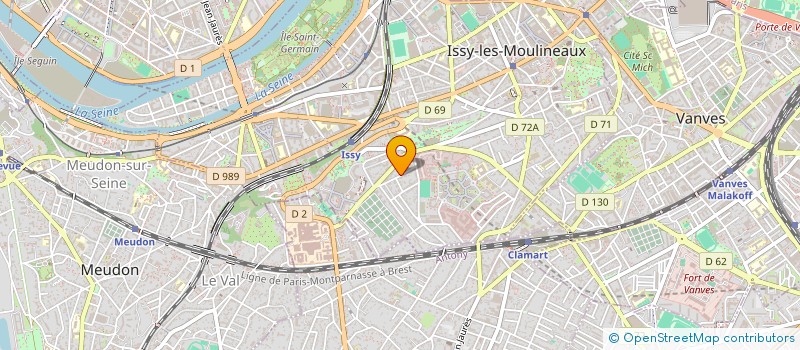 localisation de l'entreprise MONSIEUR PIETRO COTRONEO à ISSY-LES-MOULINEAUX