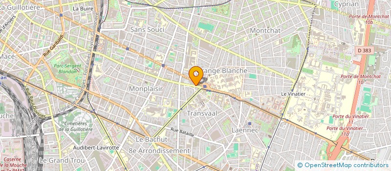 localisation de l'entreprise MONSIEUR PIETRO DE PASQUALE  LYON