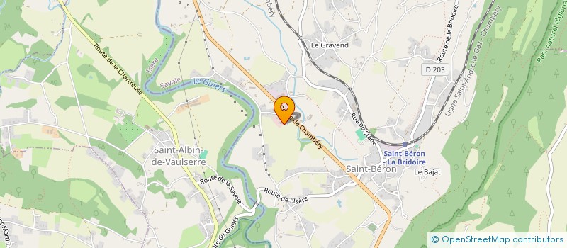 localisation de l'entreprise MONSIEUR PIETRO DI DIO  SAINT-BERON