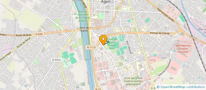 localisation de l'entreprise MONSIEUR PIETRO GALLO à AGEN