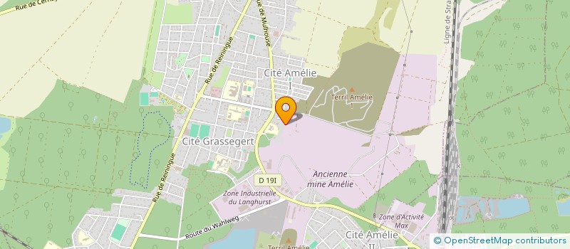 localisation de l'entreprise MONSIEUR PIETRO GURNARI  WITTELSHEIM