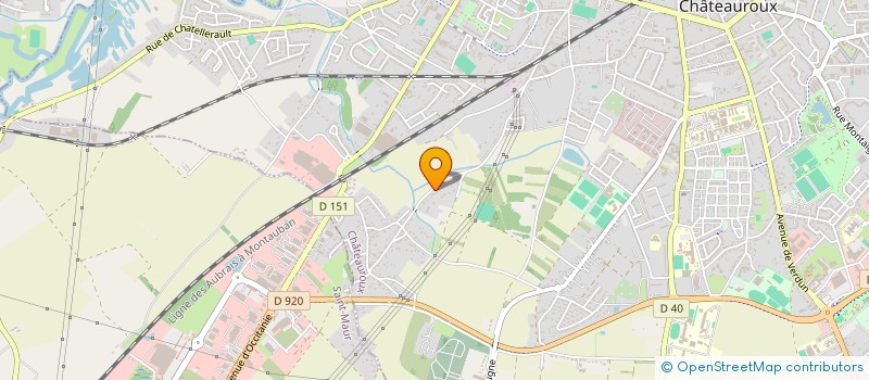localisation de l'entreprise MONSIEUR PIETRO MASSARA à CHATEAUROUX
