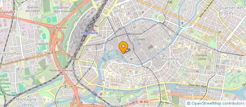 localisation de l'entreprise MONSIEUR PIETRO RIVA à STRASBOURG