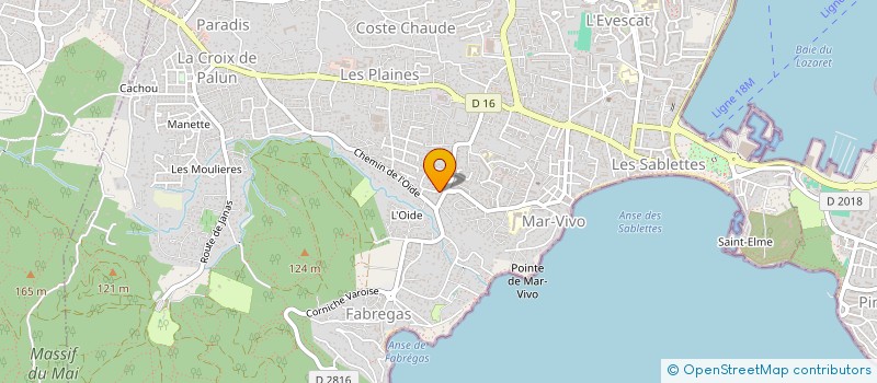 localisation de l'entreprise MONSIEUR PIETRO TUMBARELLO à LA SEYNE-SUR-MER