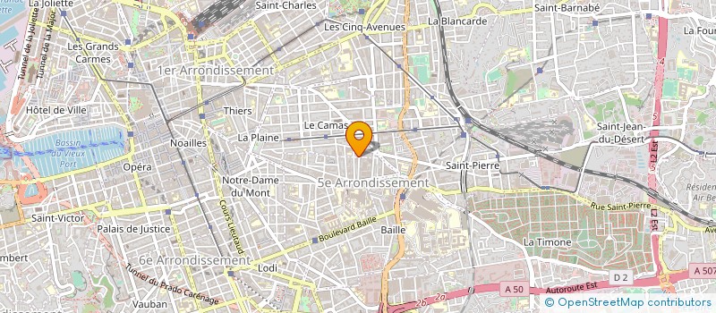 localisation de l'entreprise MONSIEUR PIETRO VITOBELLO à MARSEILLE