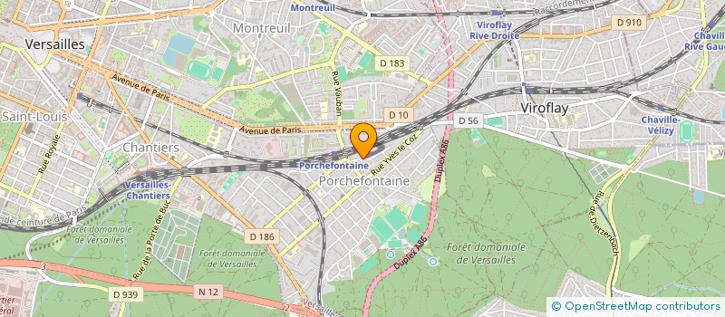 localisation de l'entreprise MONSIEUR PIMEN POPESCU à VERSAILLES