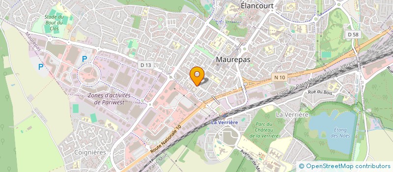 localisation de l'entreprise MONSIEUR PINDWENDE OUEDRAOGO  MAUREPAS