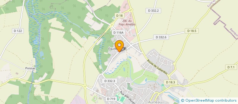 localisation de l'entreprise MONSIEUR PINGOUIN à SAINT-LEGER-DES-AUBEES