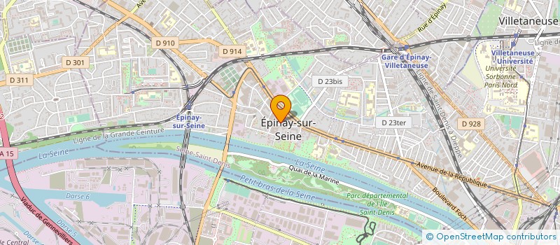 localisation de l'entreprise MONSIEUR PINGPING DONET à EPINAY-SUR-SEINE
