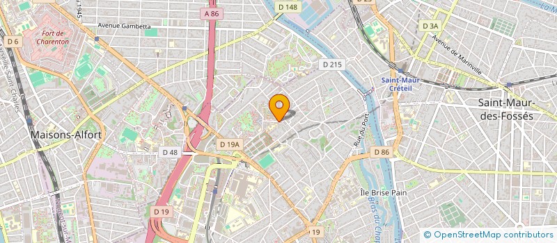 localisation de l'entreprise MONSIEUR PINTO GOMES  CRETEIL