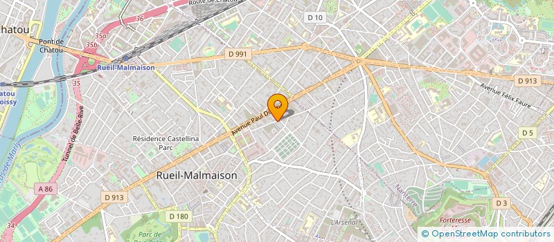 localisation de l'entreprise MONSIEUR PINTO MUREIRA à RUEIL-MALMAISON