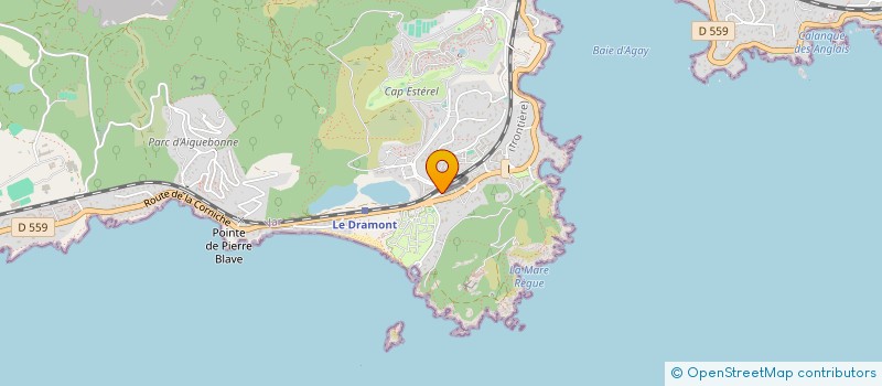 localisation de l'entreprise MONSIEUR PIOTR ANDRZEJ ANDREASIK  SAINT-RAPHAEL