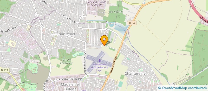 localisation de l'entreprise MONSIEUR PIOTR DOMANSKI  CHELLES