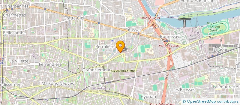 localisation de l'entreprise MONSIEUR PIOTR DUDEK  VILLEURBANNE