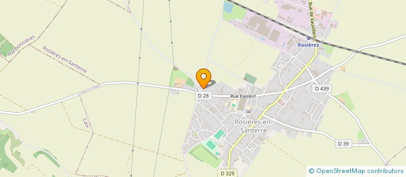 localisation de l'entreprise MONSIEUR PIOTR FALIGOWSKI  ROSIERES-EN-SANTERRE