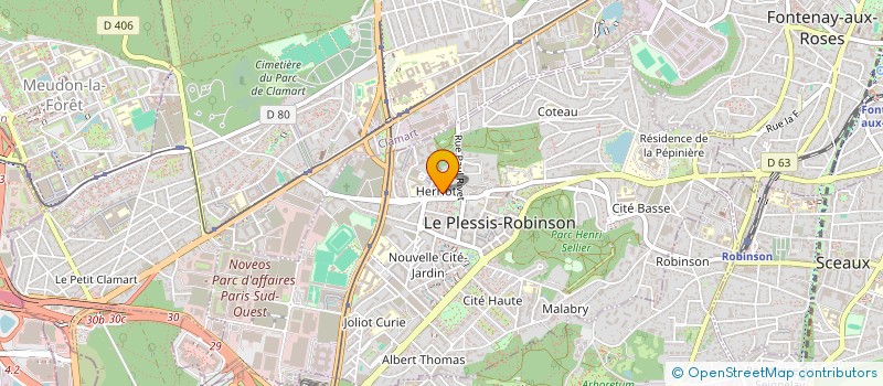localisation de l'entreprise MONSIEUR PIOTR FELIKS SOBINA à LE PLESSIS-ROBINSON