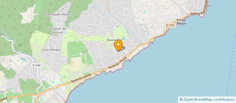 localisation de l'entreprise MONSIEUR PIOTR GINTER à COGOLIN