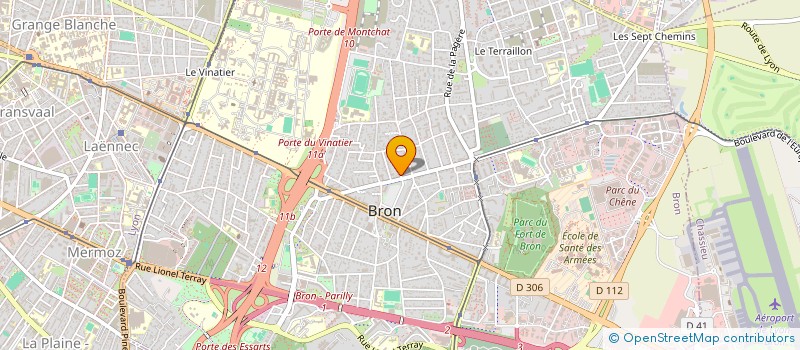 localisation de l'entreprise MONSIEUR PIOTR GOMULA  BRON