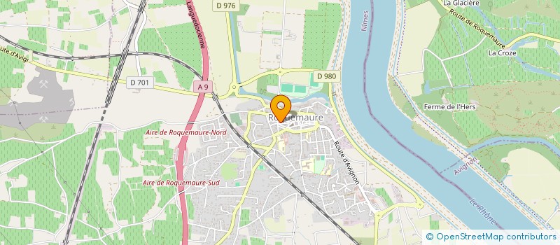 localisation de l'entreprise MONSIEUR PIOTR KACZMAREK  ROQUEMAURE