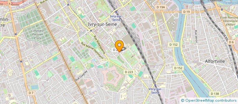 localisation de l'entreprise MONSIEUR PIOTR KAZMIERCZAK  IVRY-SUR-SEINE