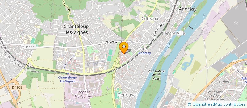 localisation de l'entreprise MONSIEUR PIOTR LOIN  ANDRESY