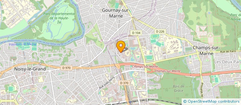 localisation de l'entreprise MONSIEUR PIOTR MIKLASZ  CHAMPS-SUR-MARNE