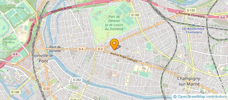 localisation de l'entreprise MONSIEUR PIOTR ROSZAK à CHAMPIGNY-SUR-MARNE