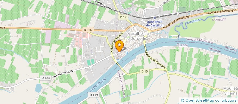 localisation de l'entreprise MONSIEUR PIOTR SMOLIN  CASTILLON-LA-BATAILLE