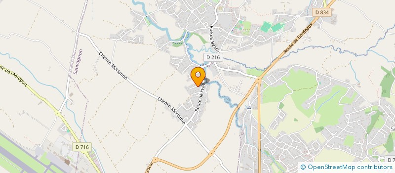 localisation de l'entreprise MONSIEUR PIOTR SZKUDLAPSKI  SAUVAGNON