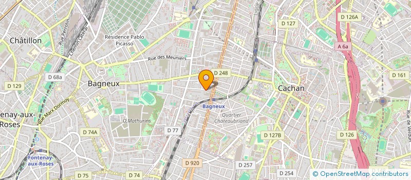 localisation de l'entreprise MONSIEUR PIOTR ZYGMUNT à BAGNEUX
