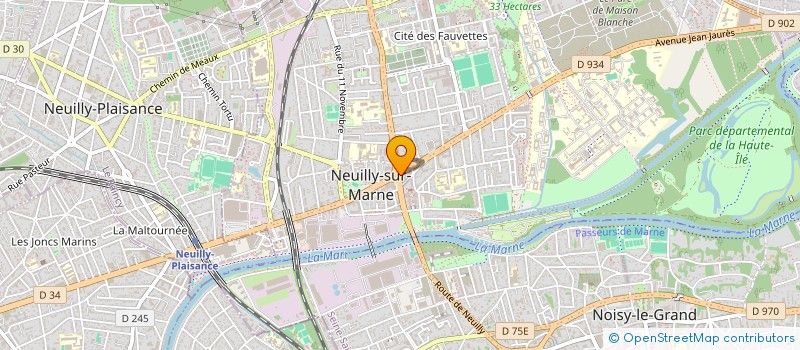 localisation de l'entreprise MONSIEUR PIRABAKAR PULENDRAN  NEUILLY-SUR-MARNE