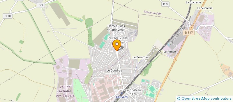 localisation de l'entreprise MONSIEUR PIRAKAH IYATHURAI  PUISEUX-EN-FRANCE