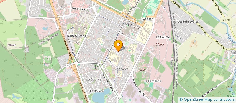 localisation de l'entreprise MONSIEUR PIRAS MEJBEL ISMAIL à ORLEANS
