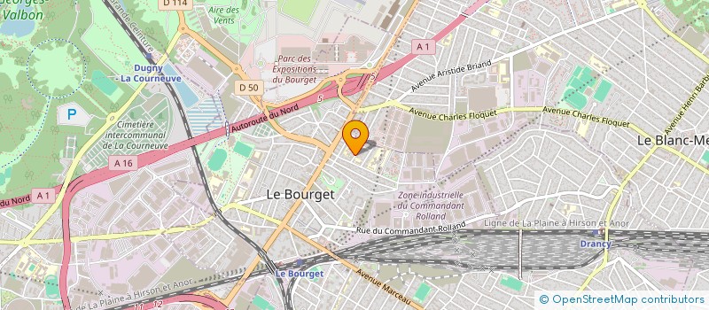 localisation de l'entreprise MONSIEUR PIRASHANTHAN NADARASA à LE BOURGET