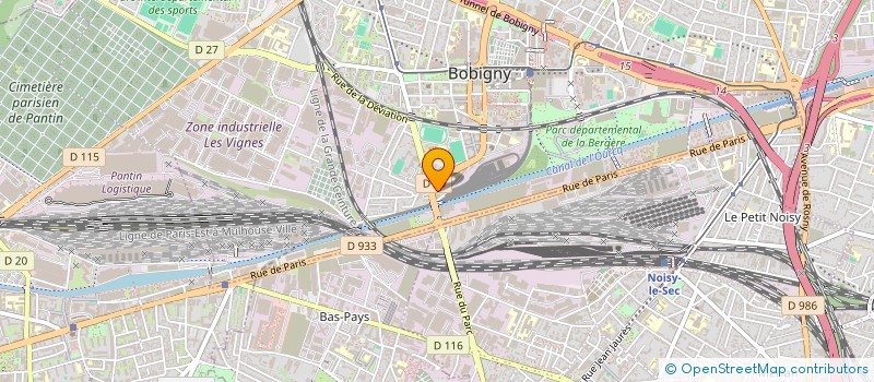 localisation de l'entreprise MONSIEUR PIRATHEEPAN PANCHALINGAM à BOBIGNY