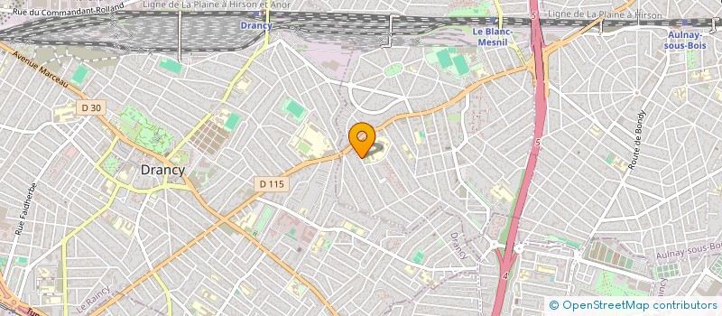 localisation de l'entreprise MONSIEUR PIRAVEEN MATHAVAN à LE BLANC-MESNIL